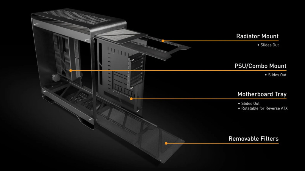 EK-Quantum InWin 977EK : le boîtier conçu pour le refroidissement liquide par EK et InWin 3 EK Quantum InWin 977EK facilité utilisation