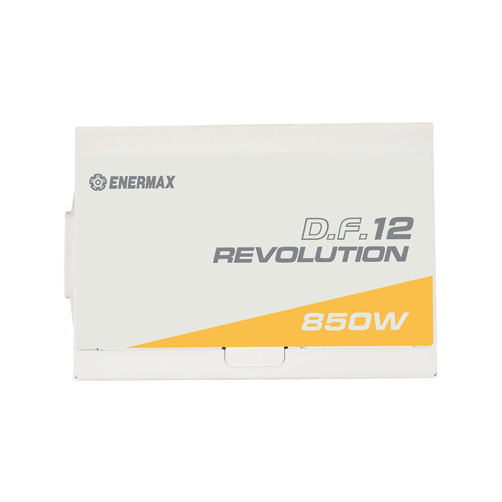 ENERMAX lance la plus petite alimentation ATX 3.1 au monde 7 ENERMAX Revolution DF 12 blanc côté