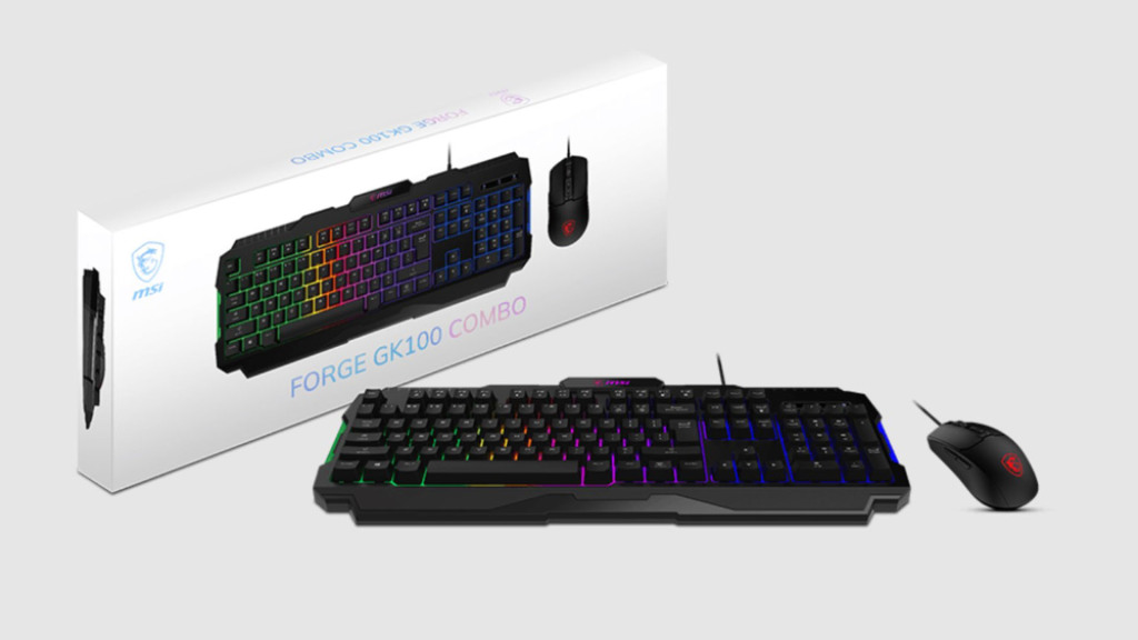 MSI crée la série FORGE : un combo clavier / souris pour le moment 4 MSI FORGE Combo 3