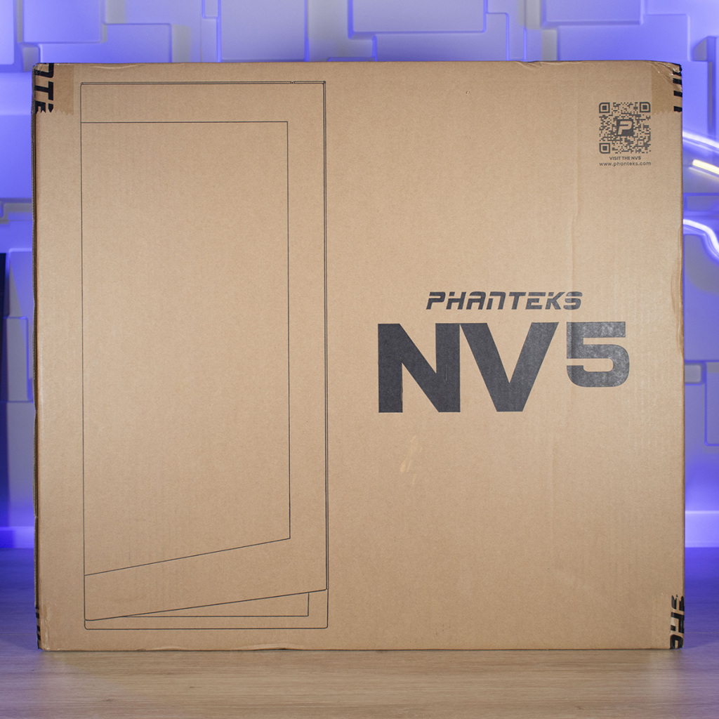Phanteks NV5 emballage face avant