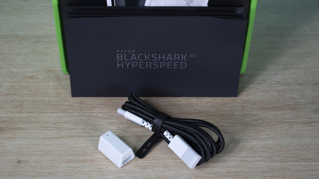 RAZER Blackshark V2 Hyperspeed White Edition accessoires