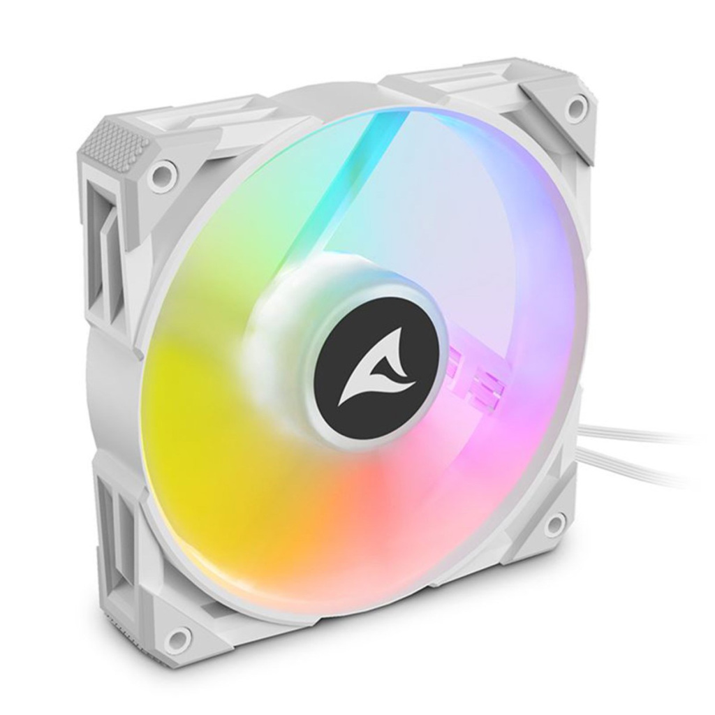Sharkoon Rebel F50 : un ventilateur de 120 mm PWM RGB 3 Sharkoon Rebel F50 PWM blanc