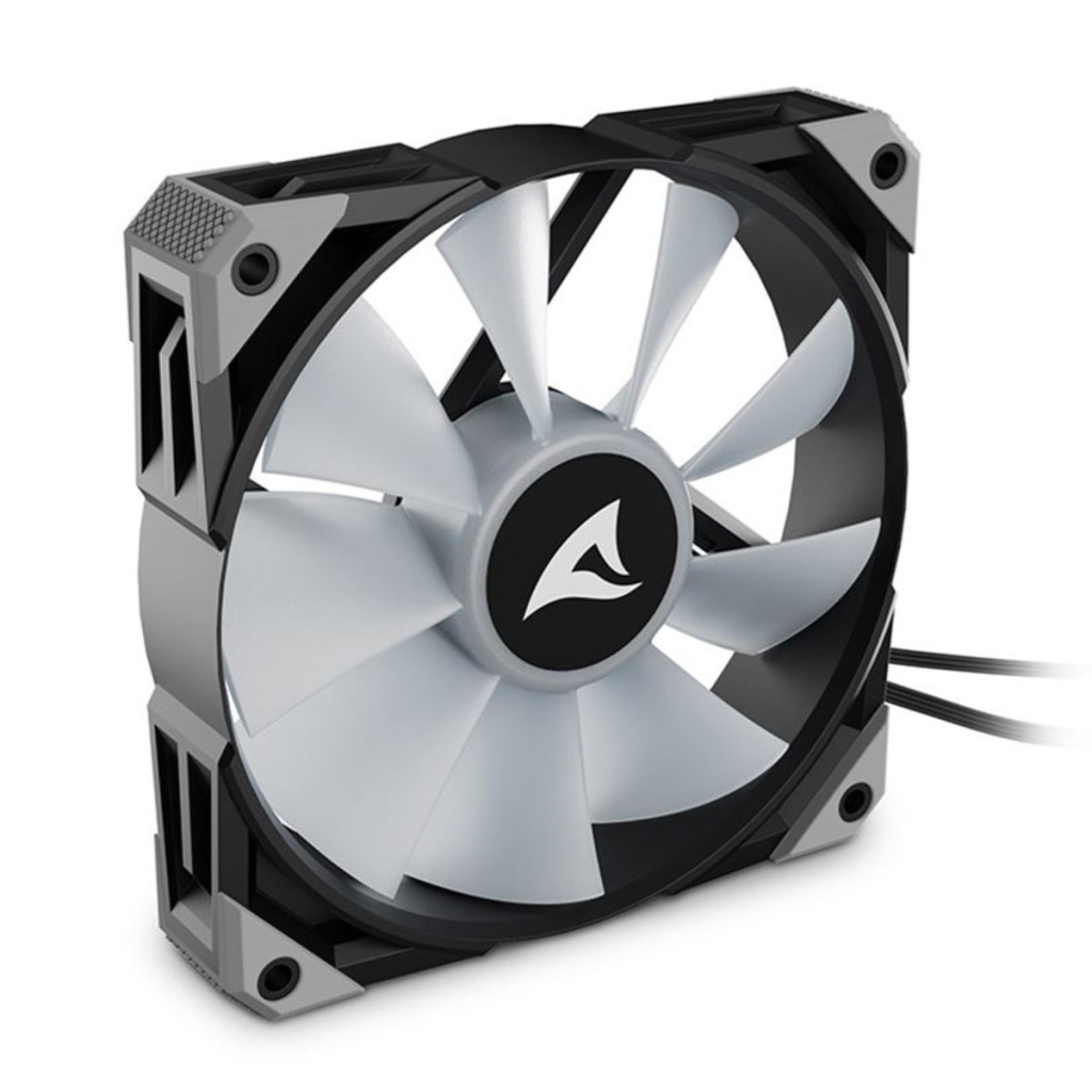 Sharkoon Rebel F50 : un ventilateur de 120 mm PWM RGB 4 Sharkoon Rebel F50 PWM noir 1