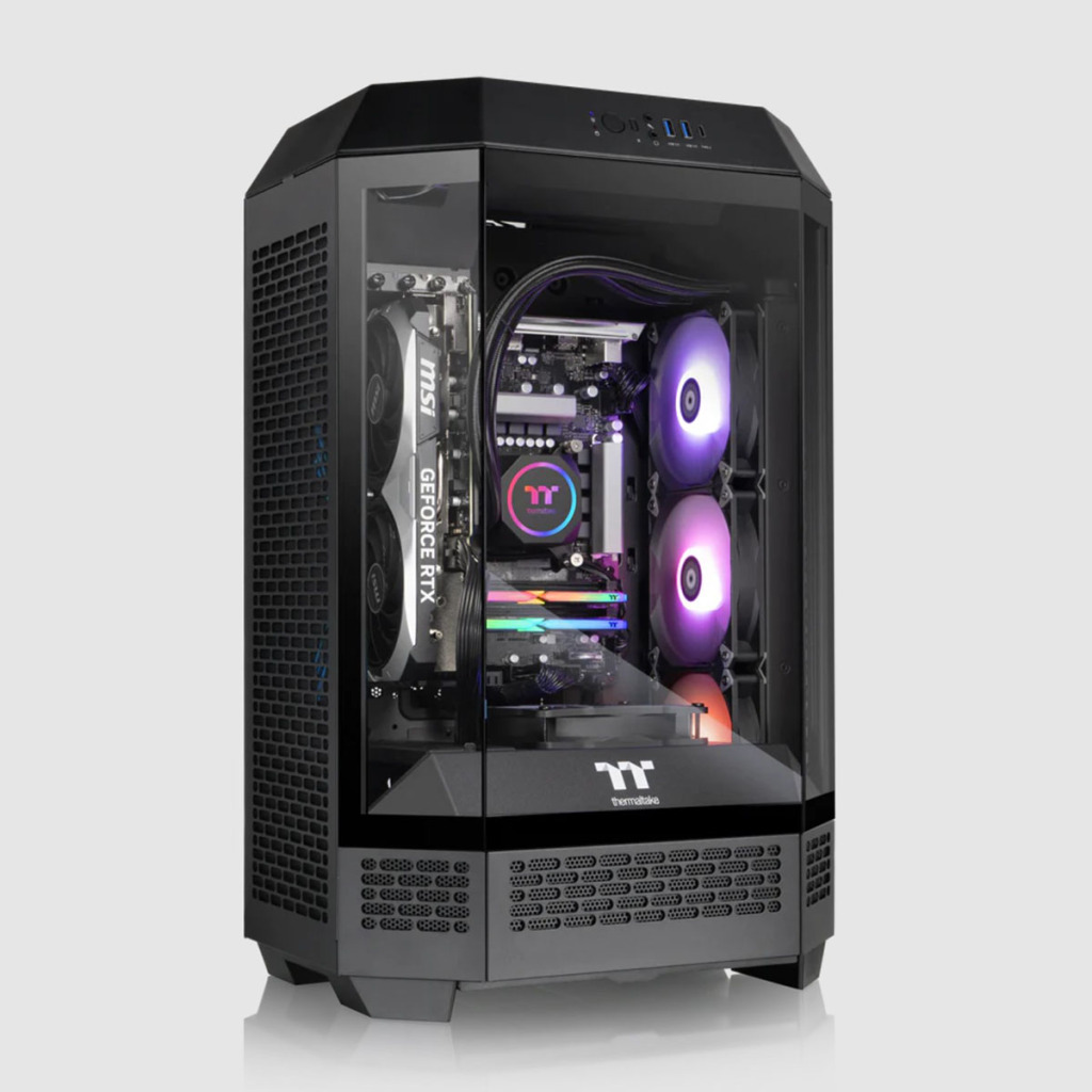 Thermaltake Reactor LCGS : des PC de jeu préassemblés dans un Tower 300 2 Thermaltake Reactor LCGS 1