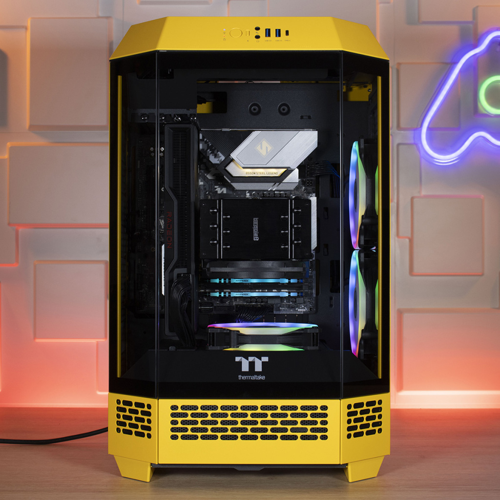 Thermaltake Tower 300 Bumblebee Edition RGB 1