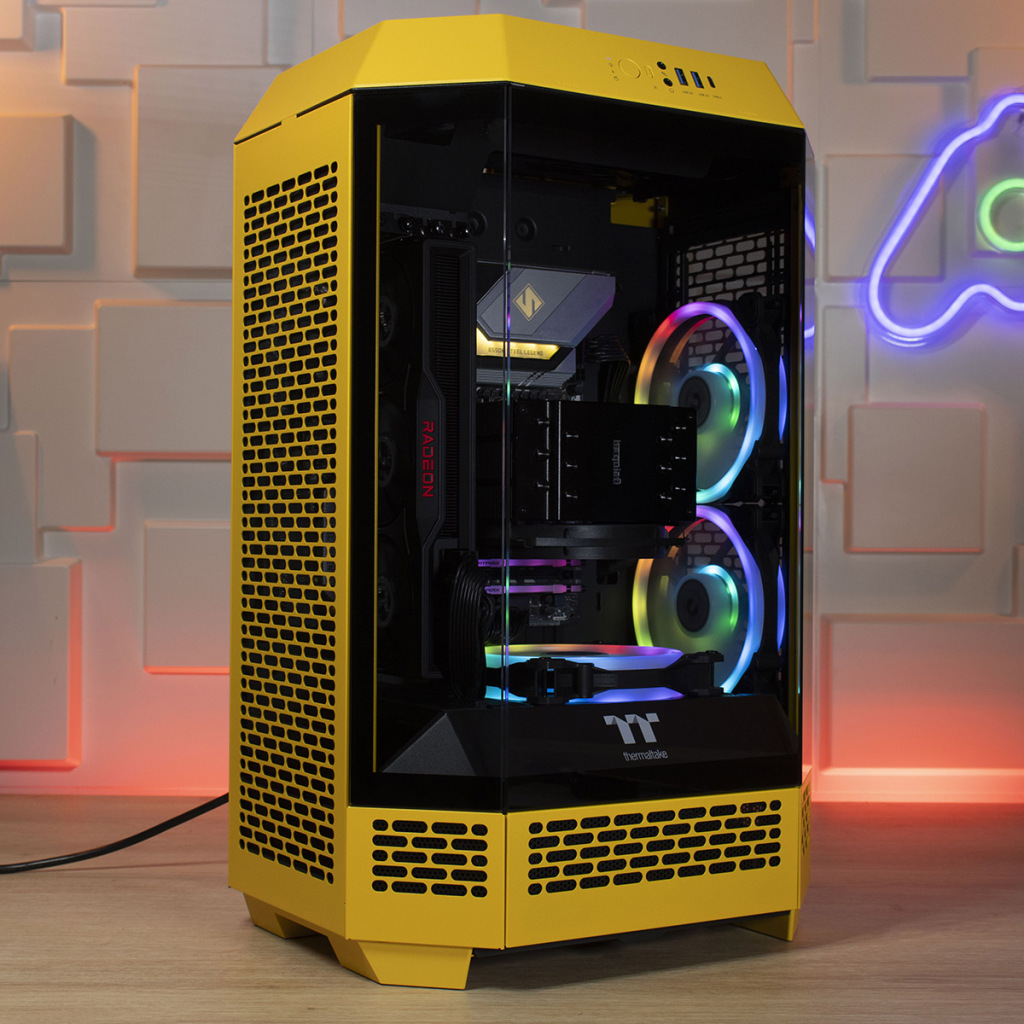 Thermaltake Tower 300 Bumblebee Edition RGB 2