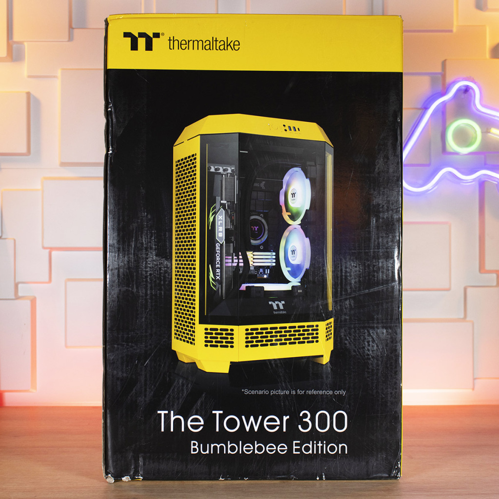 Thermaltake Tower 300 Bumblebee Edition emballage face principale