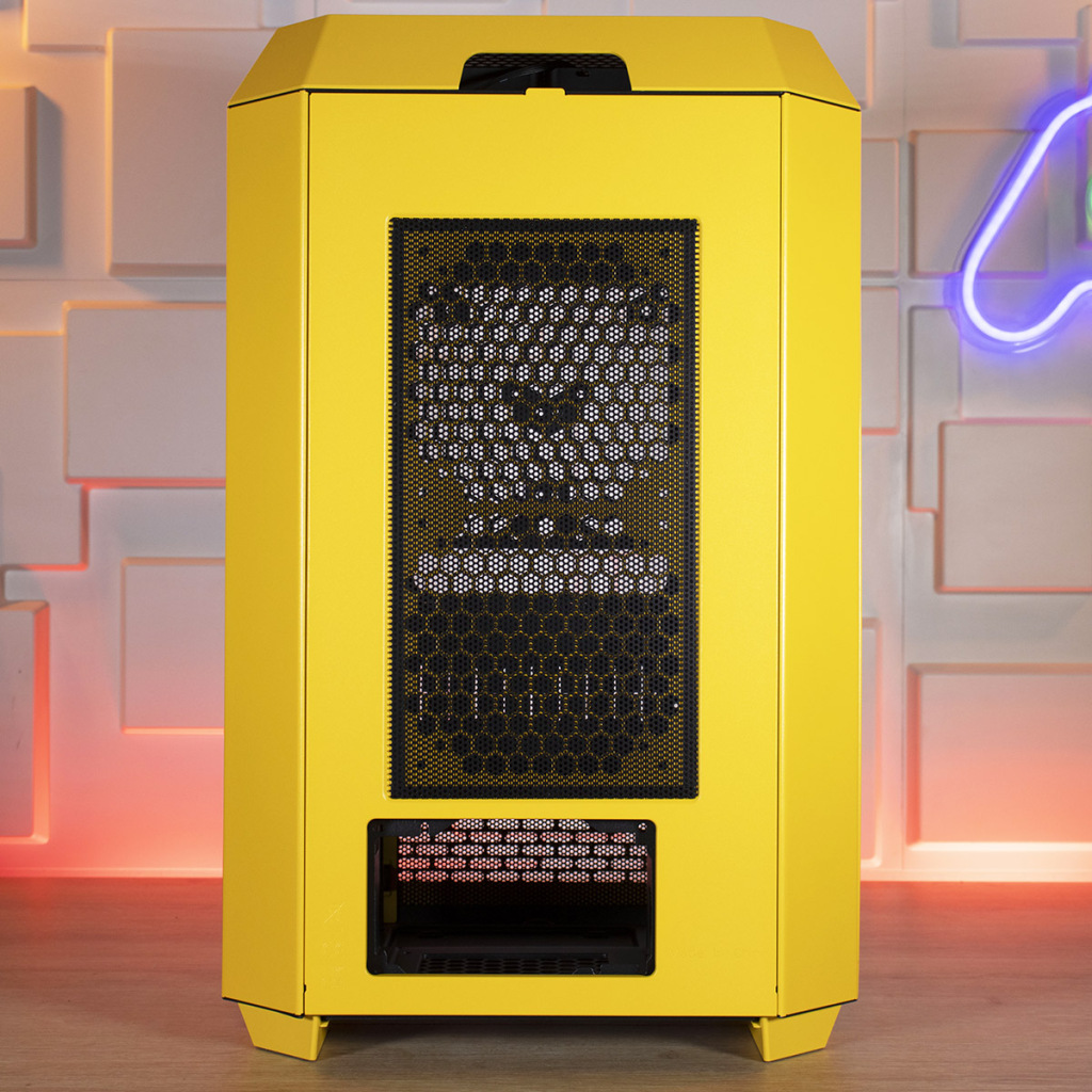Thermaltake Tower 300 Bumblebee Edition filtre arrière