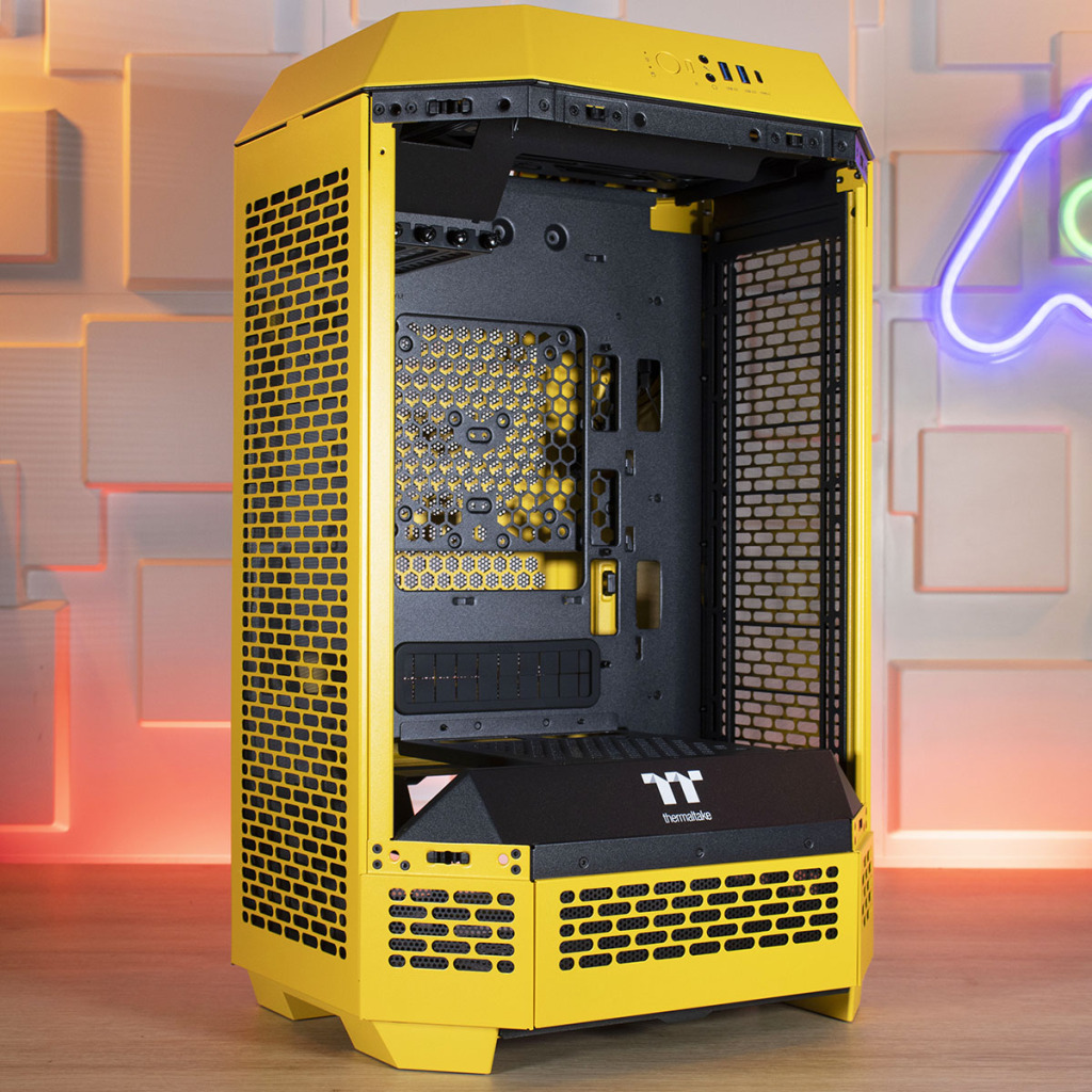 Thermaltake Tower 300 Bumblebee Edition paroi basse
