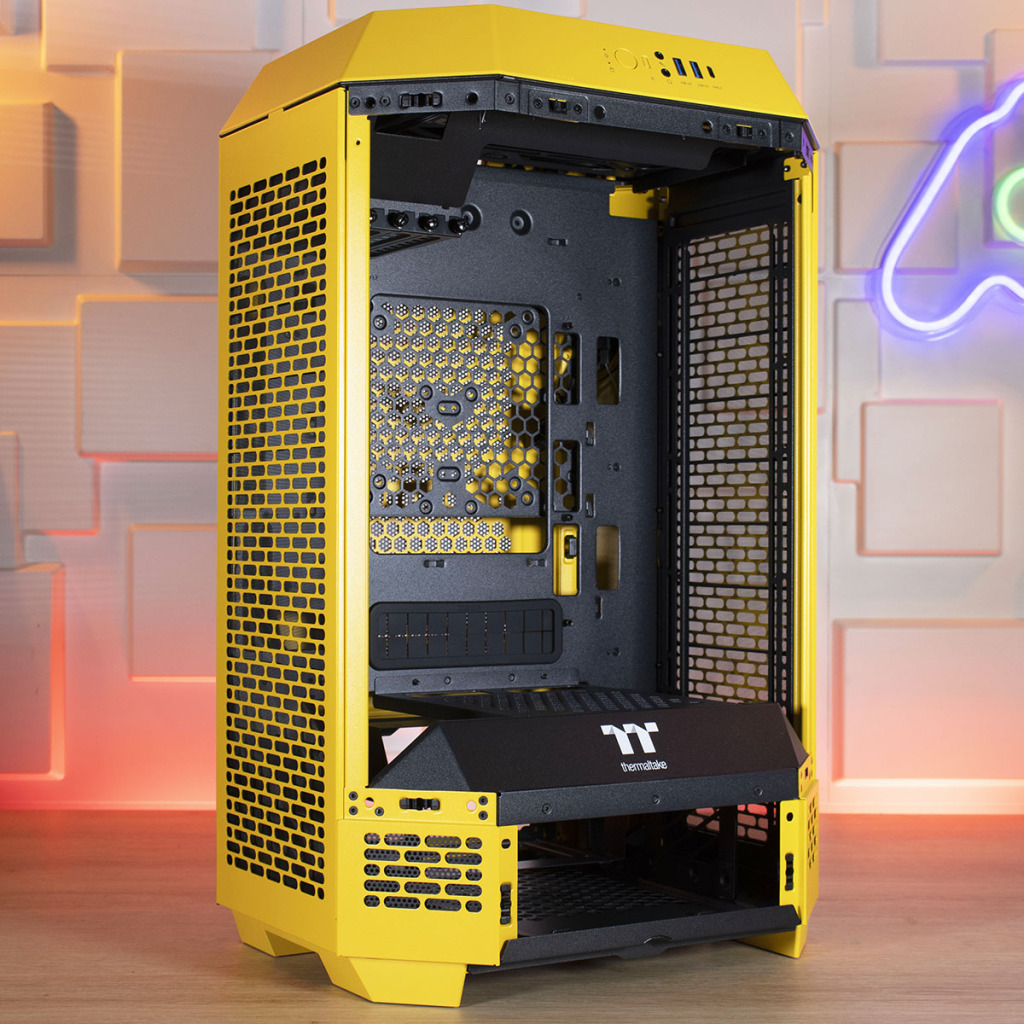 Thermaltake Tower 300 Bumblebee Edition paroi basse amovible