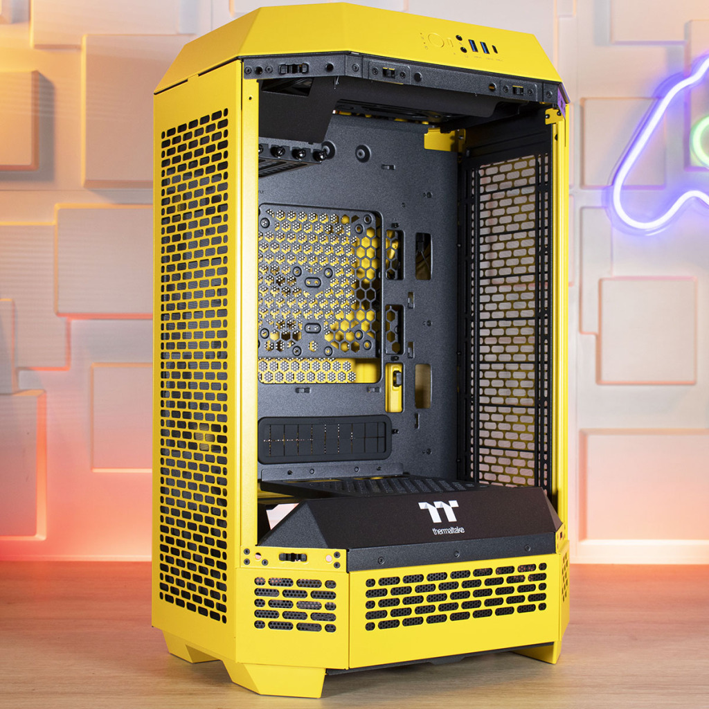 Thermaltake Tower 300 Bumblebee Edition sans verre trempé