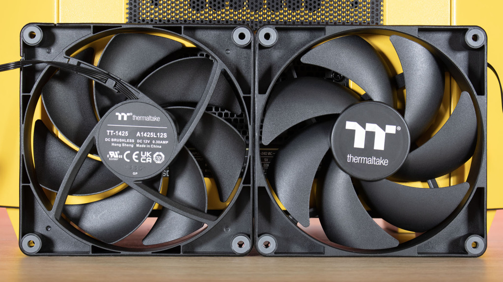 Thermaltake Tower 300 Bumblebee Edition ventilateur