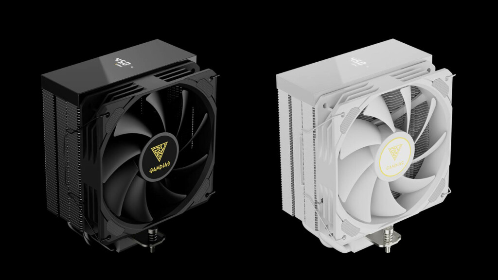 GAMDIAS présente deux nouveaux ventirads 2 Ventirads GAMDIAS deux couleurs