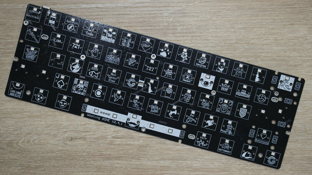 WOOTING 60HE+ PCB seul