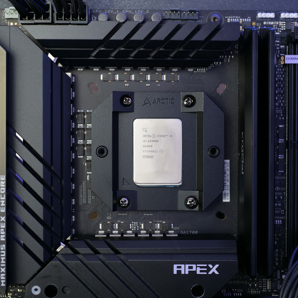 arctic contact frame intel lga 1700 et lga1851