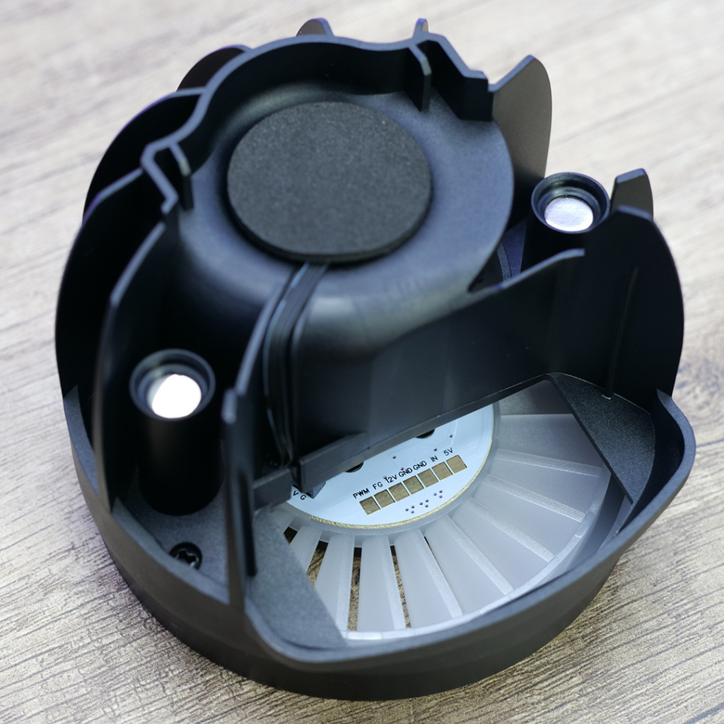 arctic liquid freezer iii 360 argb top module vrm rgb