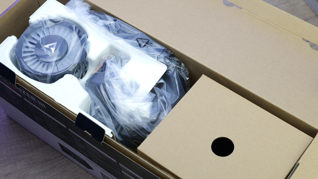 arctic liquid freezer iii 360 argb unboxing