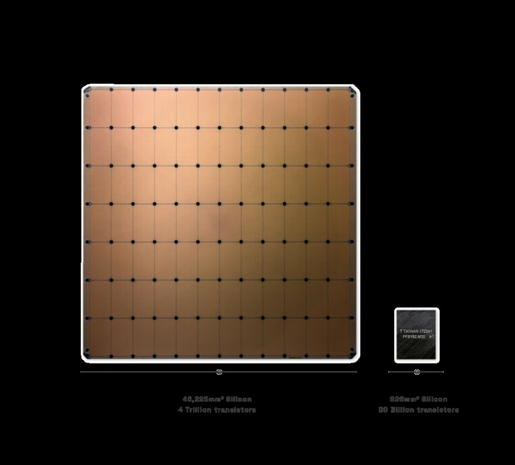 cerebras wse-3 chip vs nvidia chip