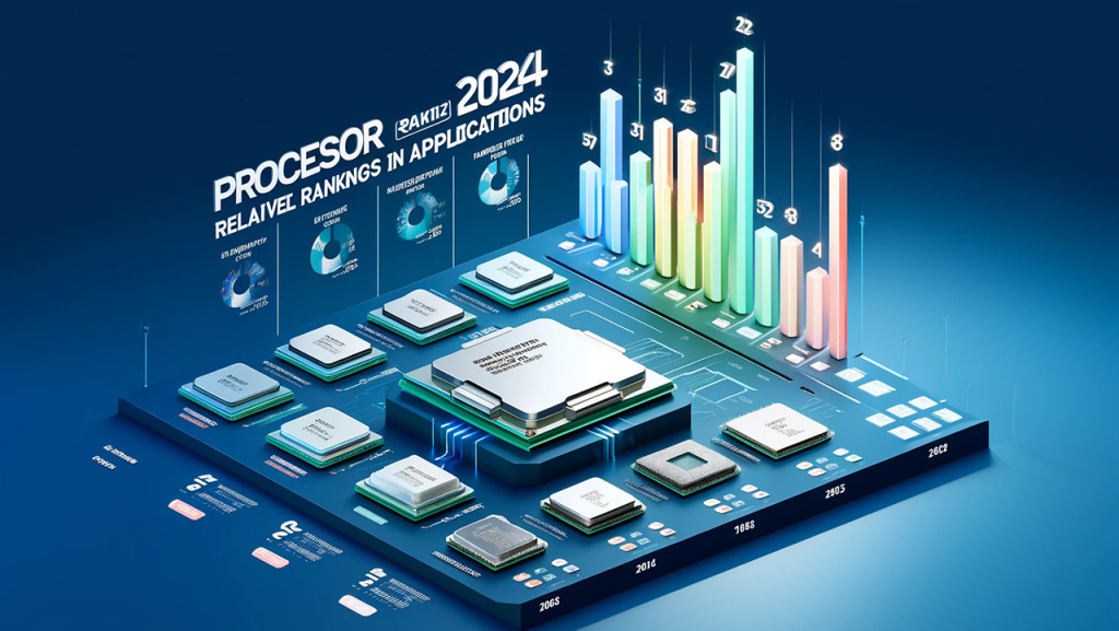 classement des processeurs 2024 duel amd intel applications