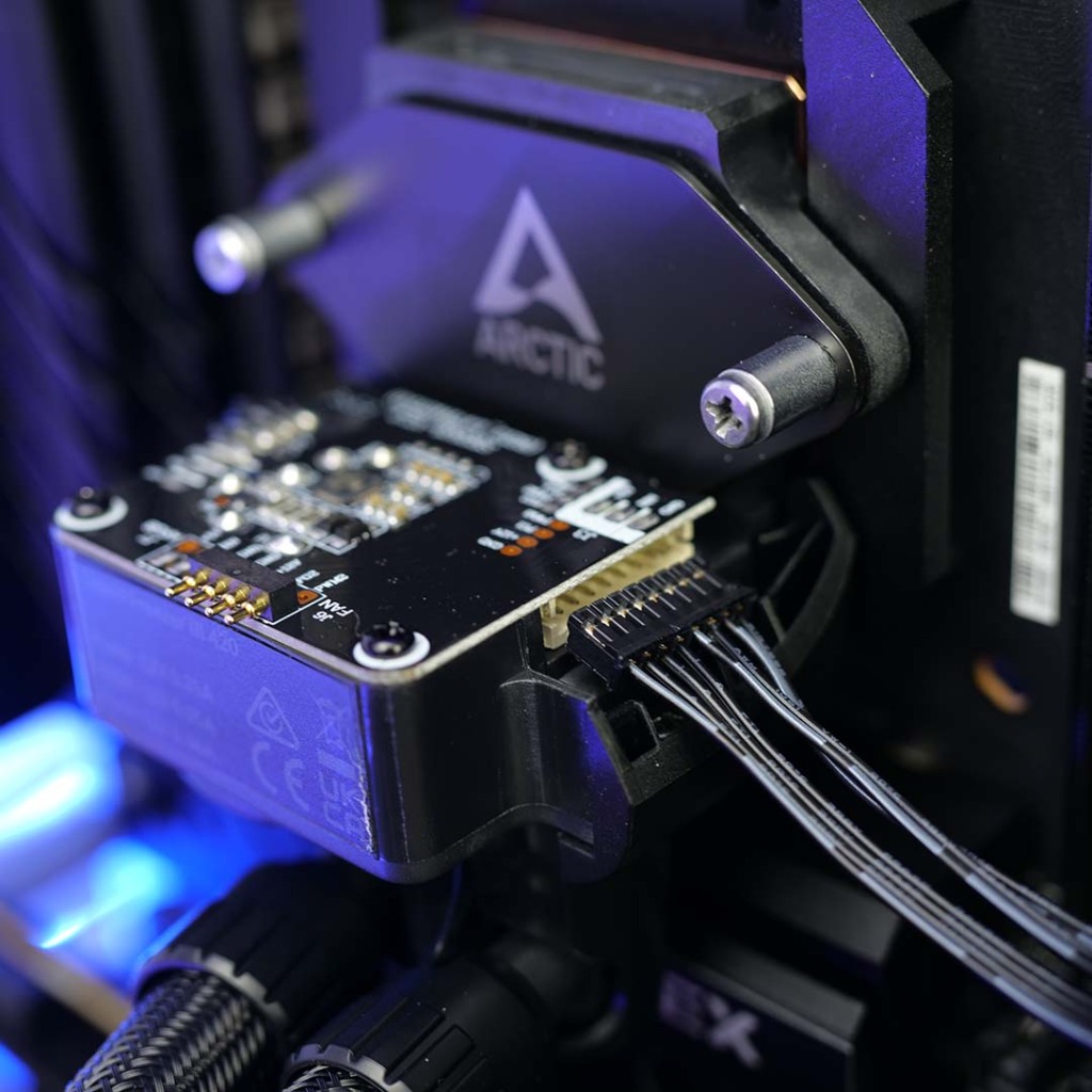 liquid freezer iii 420 black branchement pwm