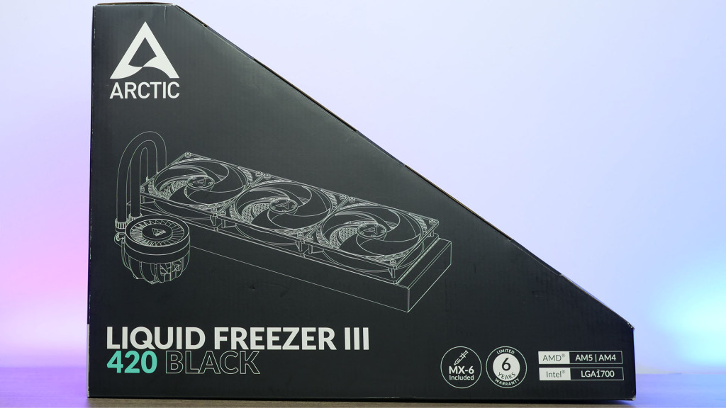 liquid freezer iii 420 black face avant emballage