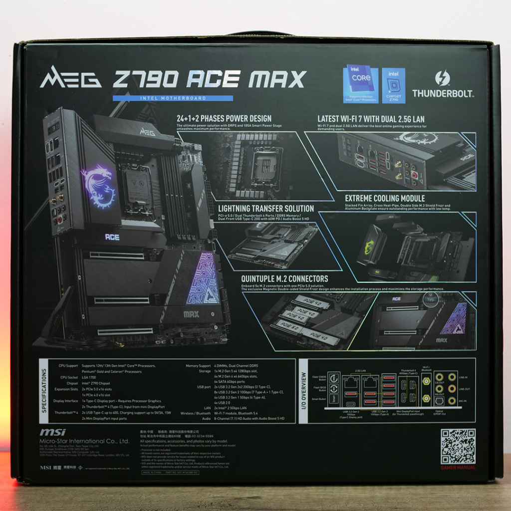 msi meg z790 ace max emballage 02