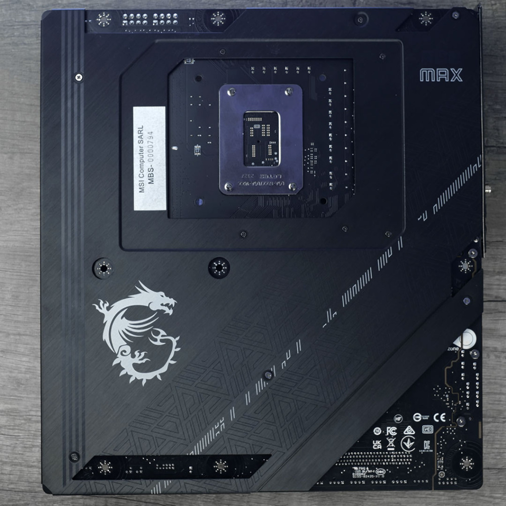 test meg z790 ace max back