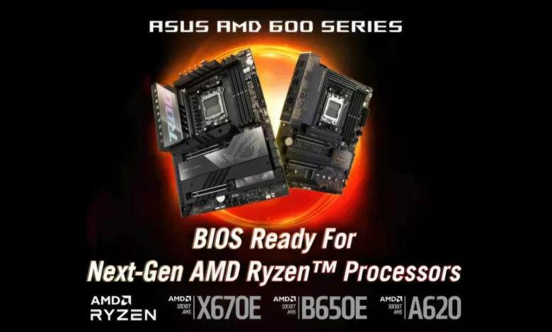 Les cartes mères ASUS AMD 600 supporteront officiellement les Ryzen 9000. 1 ASUS AMD RYZEN 9000 SUPPORT