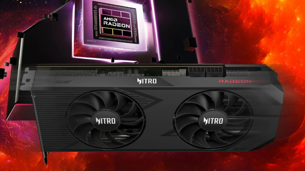 ACER lance les RX 7800 XT série Predator BiFrost et Nitro (mais pas que...) 7 Acer Nitro AMD Radeon RX 7600 XT OC 1