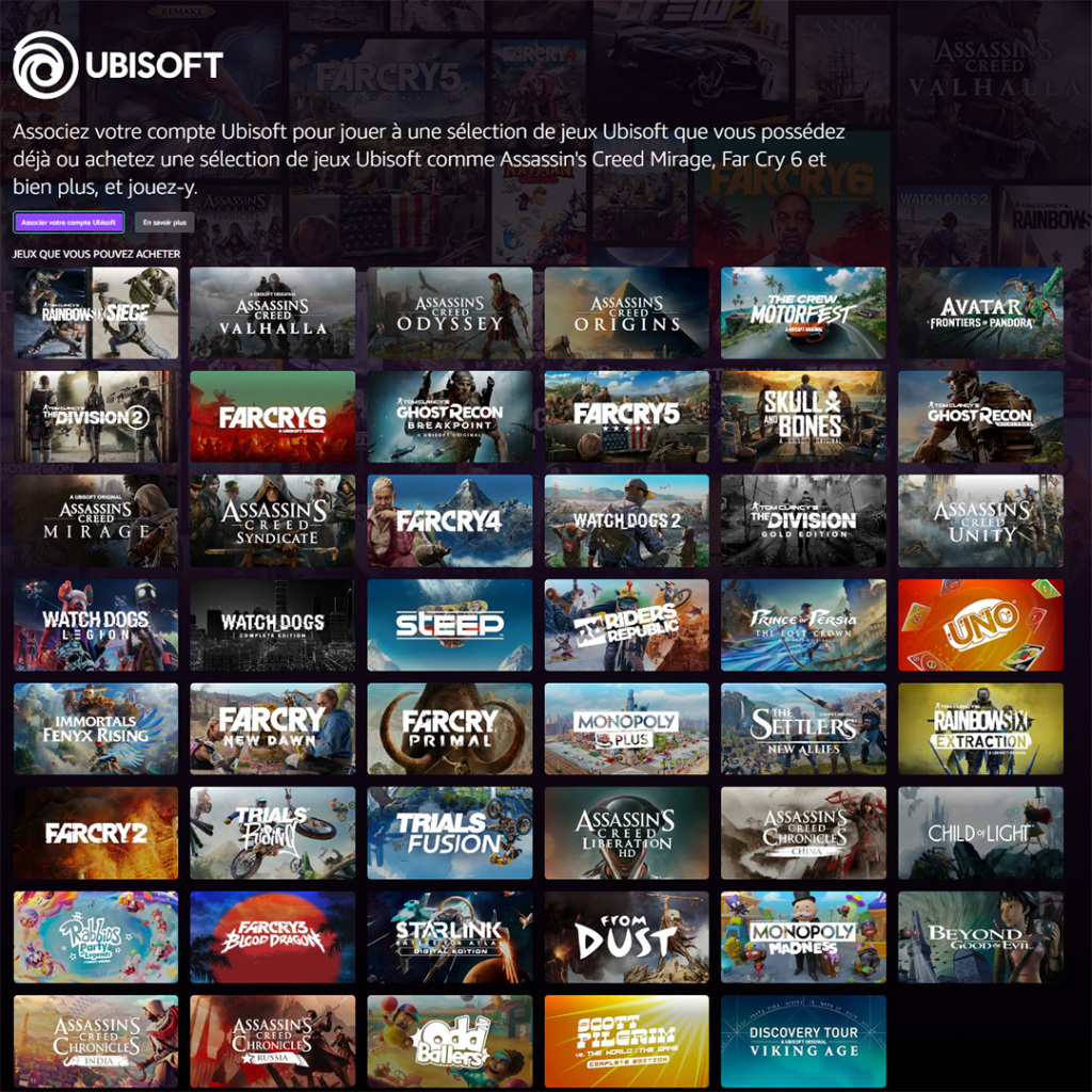 Amazon Prime Gaming : Le Guide Ultime 5 Amazon Luna Ubisoft