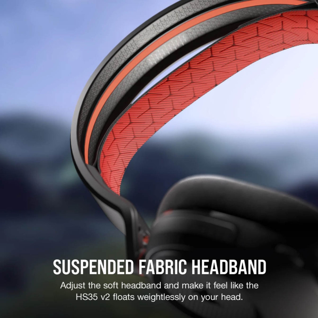 CORSAIR HS35 V2 : des casques de jeu très abordables 7 CORSAIR HS35 V2 bandeau