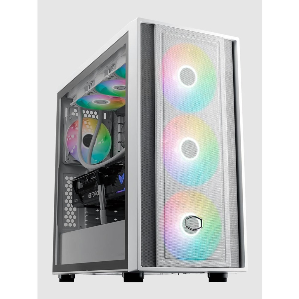 Cooler Master annonce le MasterBox 600 : un boîtier avec une polyvalence et un refroidissement inégalés 2 Cooler Master MasterBox 600 blanc