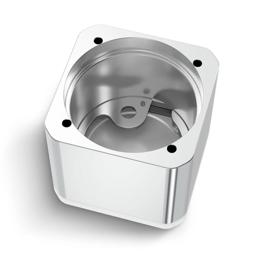 Avec l'EK-Quantum Convection D5 D-RGB, EK habille vos pompes D5 pour un watercooling custom esthétique 5 EK Quantum Convection D5 D RGB nickel