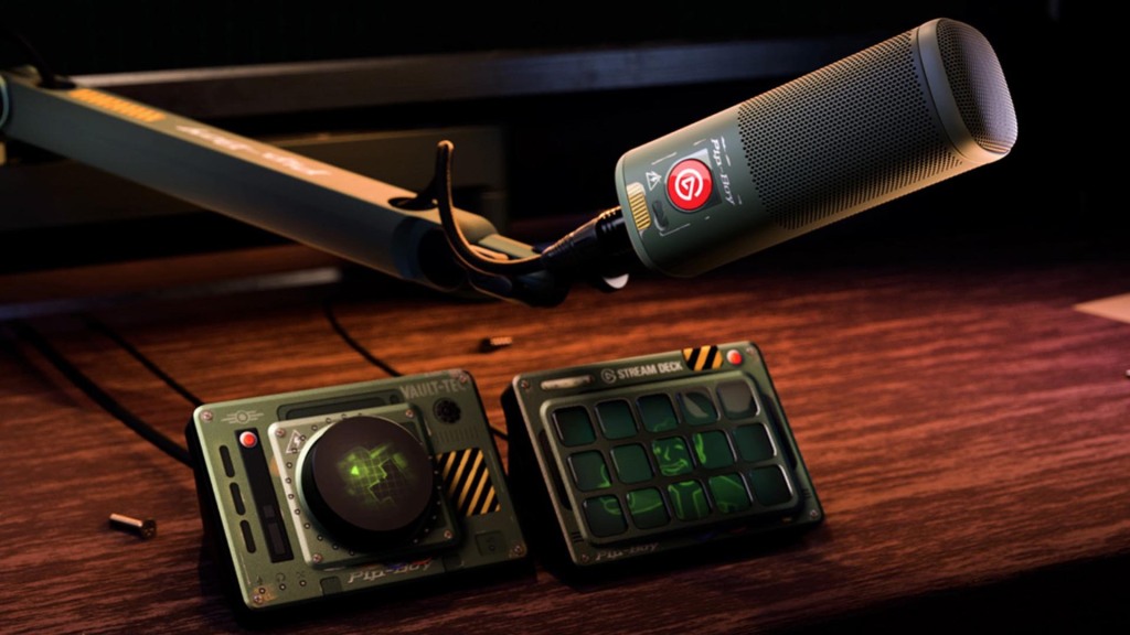 Elgato et Bethesda s'associent pour un équipement Fallout en édition limitée 4 Elgato Bethesda micro