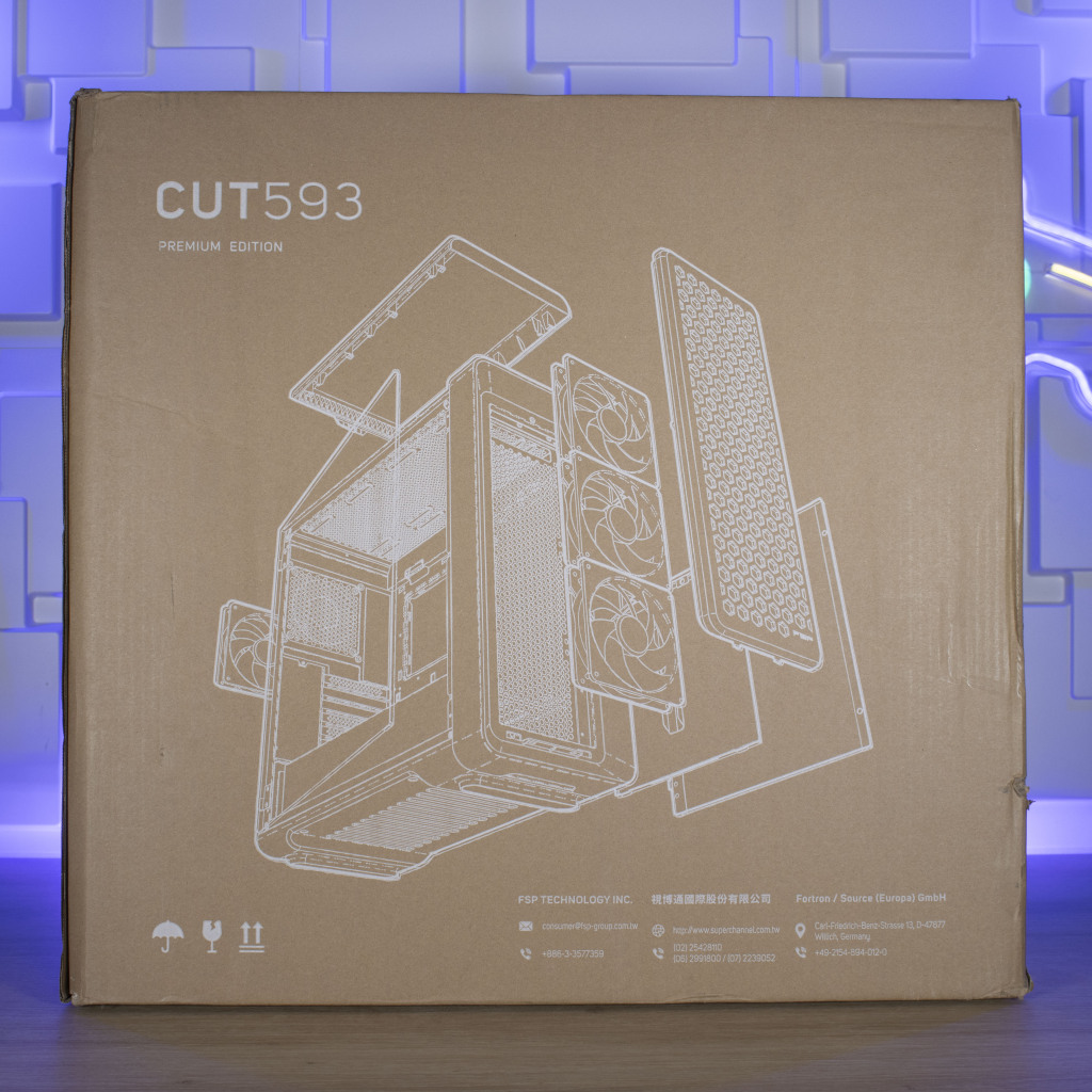 FSP CUT593 emballage arrière