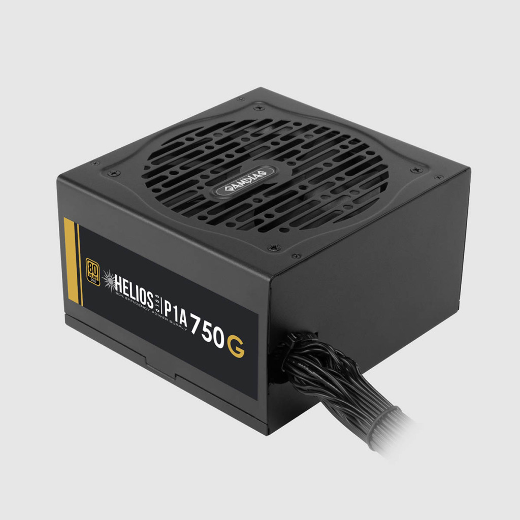 GAMDIAS annonce les alimentations HELIOS P1A 80 Plus Gold 3 GAMDIAS HELIOS P1A 80 Plus Gold 750