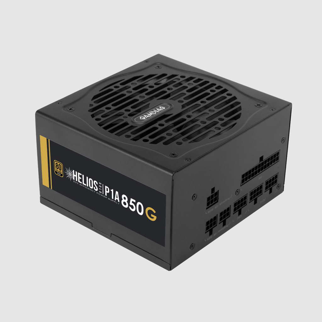GAMDIAS annonce les alimentations HELIOS P1A 80 Plus Gold 2 GAMDIAS HELIOS P1A 80 Plus Gold 850