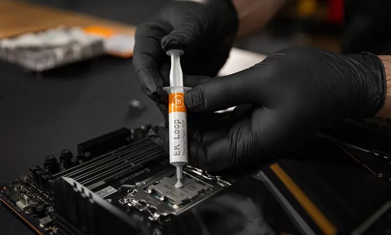 EK présente la pâte thermique EK-Loop NGP 1 Pâte thermique EK Loop NGP Couv