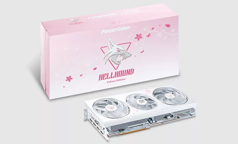 PowerColor RX 7800 XT Hellhound Sakura Edition : les fleurs de cerisier à la fête 1 PowerColor RX 7800 XT Hellhound Sakura Edition Couv