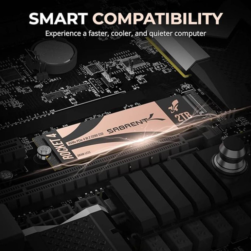 Sabrent Rocket 4 sans DRAM : La nouvelle référence des SSD PCIe 4.0 abordables ? 4 SABRENT SSD 3