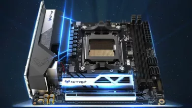 Sapphire NITRO+ B650I WIFI Ultra Platinum : la Mini-ITX AM5 inattendue 12 Sapphire NITRO B650I WIFI Ultra Platinum Motherboard Cover