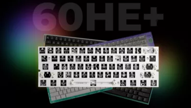 Wooting 60HE+ Couv