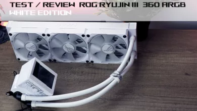 asus rog ryujin iii 360 argb test