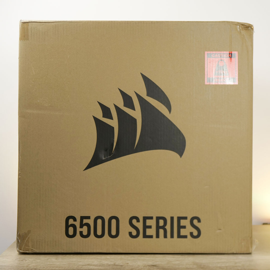 Corsair 6500X : Revue complète et build avec carte mère BTF 2 corsair 6500x emballage 01