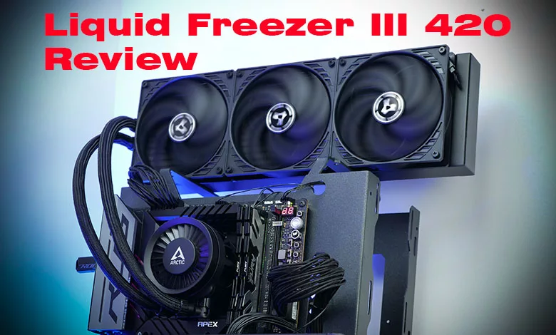 liquid freezer iii 420 black review