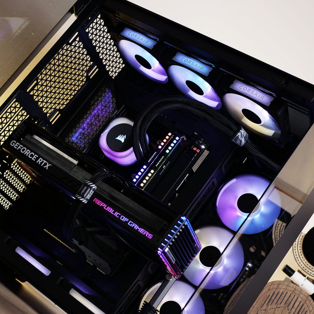 Corsair 6500X : Revue complète et build avec carte mère BTF 73 montage build z790 hero btf corsair 6500x 10