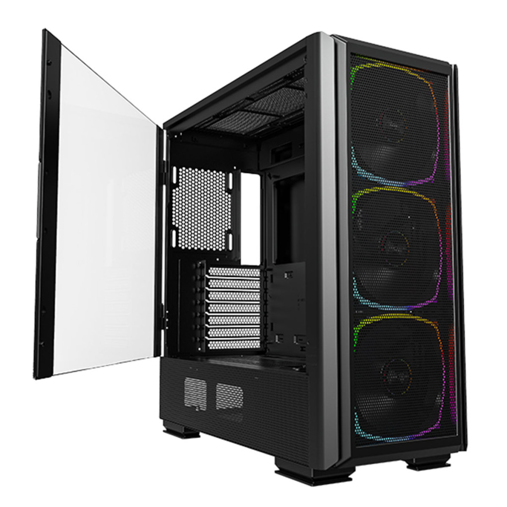 MONTECH présente le SKY TWO GX : 1 boitier taille e-atx avec airflow au rendez-vous ! 5 montech sky two gx eatx black 04