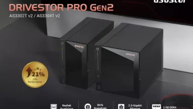 Dans la série Drivestor, trois nouveaux NAS chez ASUSTOR 1 NAS ASUSTOR Drivestor Pro Gen2