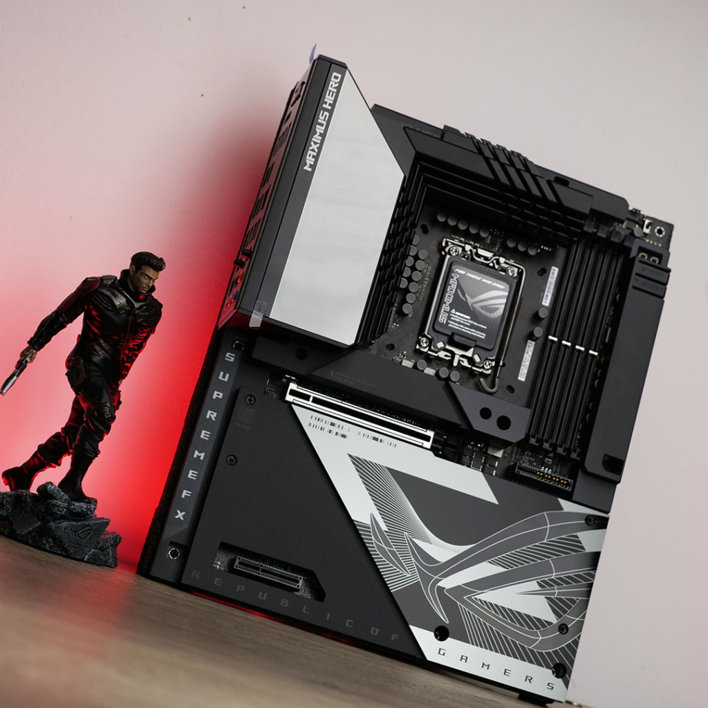 rog maximus z790 hero btf face avant