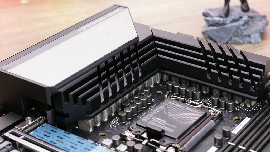 rog maximus z790 hero btf vrms heatsink